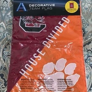 NEW CLEMSON/CAROLINA FLAG
